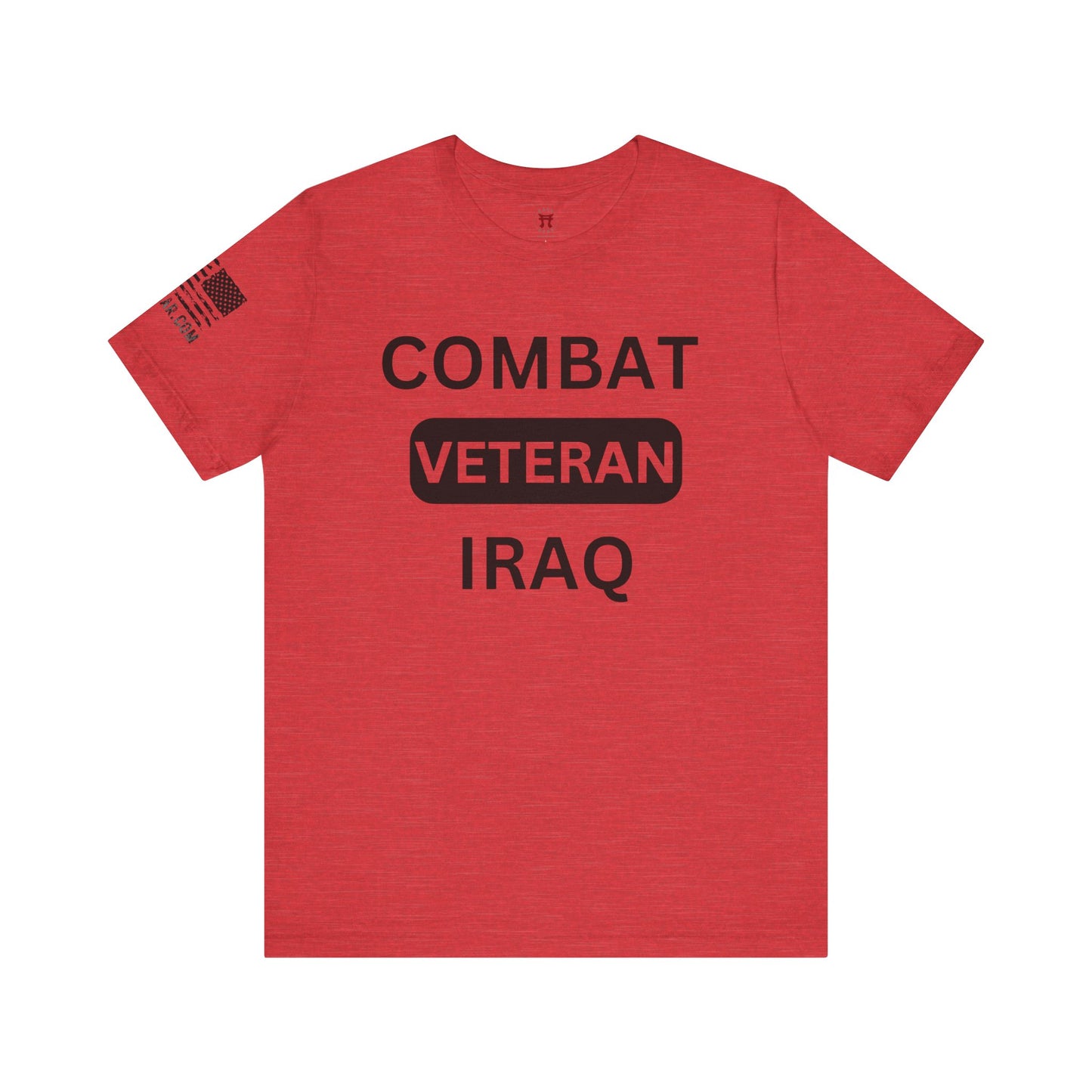 Rakkgear IRAQ Veteran Short Sleeve Tee in red