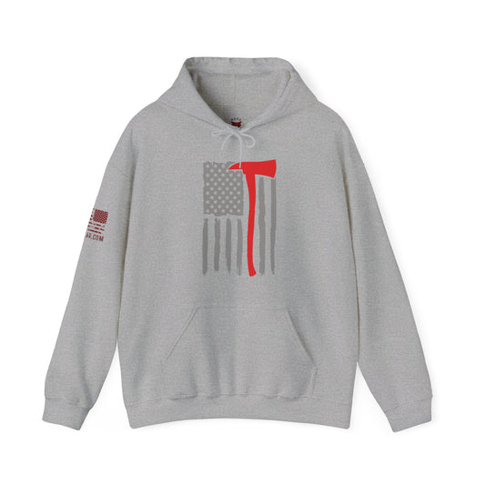 Rakkgear Firefighter Heavy Hoodie in grey