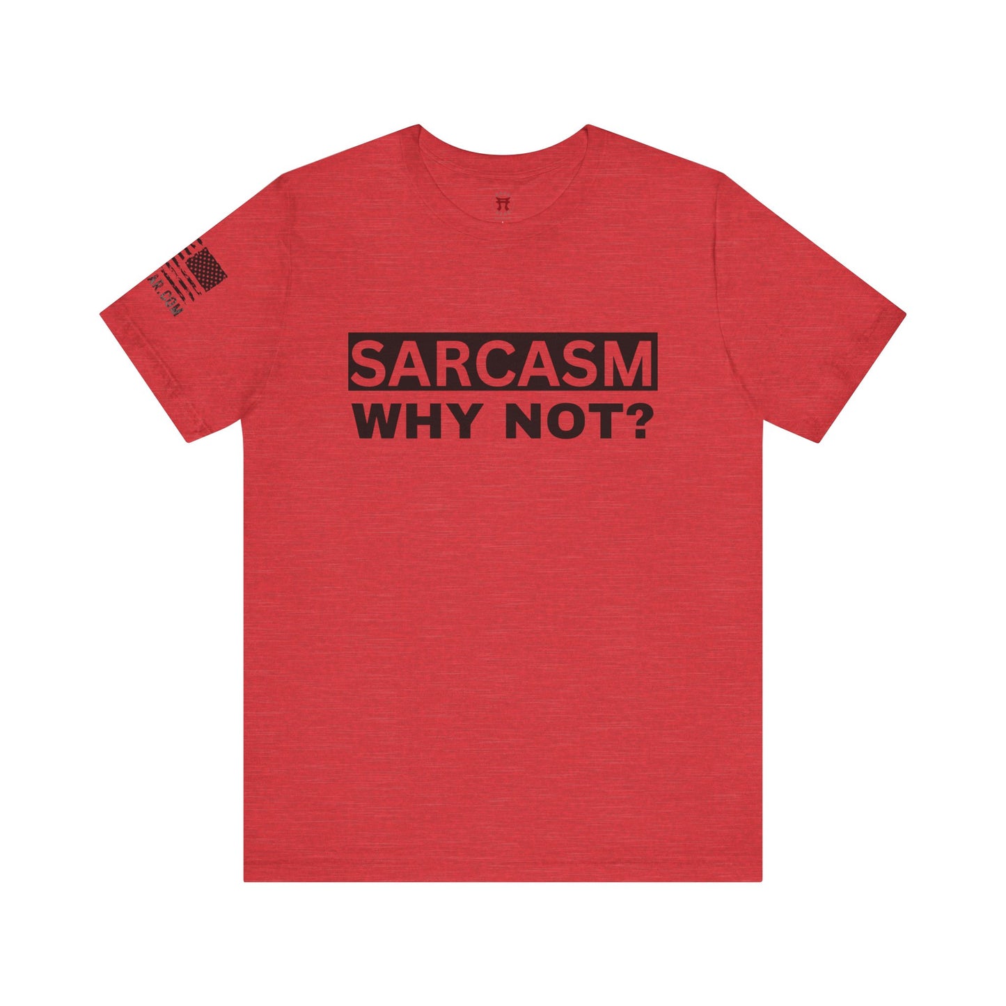 Rakkgear Sarcasm Short Sleeve Tee in red