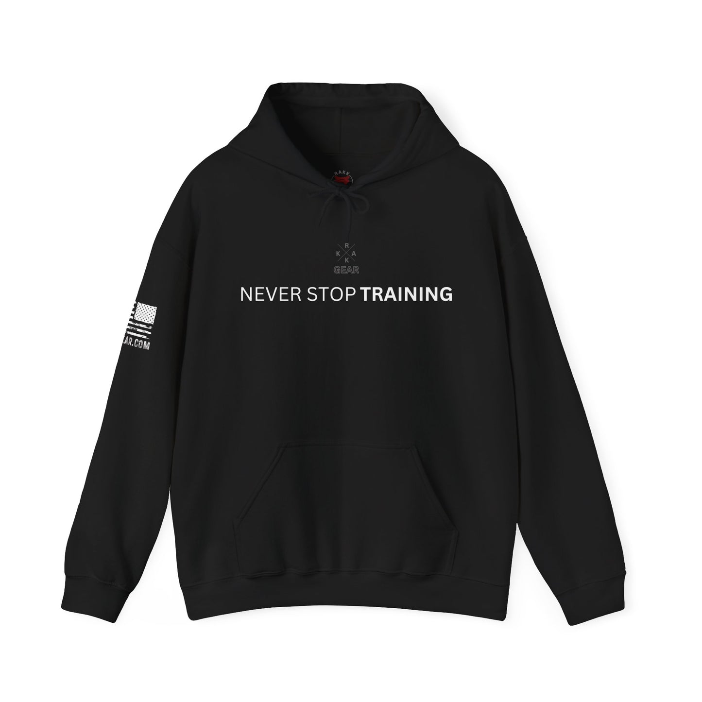 Rakkgear Women's Never Stop Training Heavy Hoodie in black