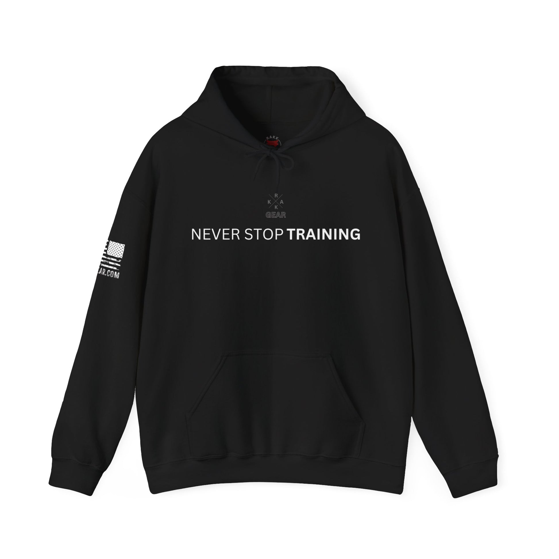 Rakkgear Women's Never Stop Training Heavy Hoodie in black