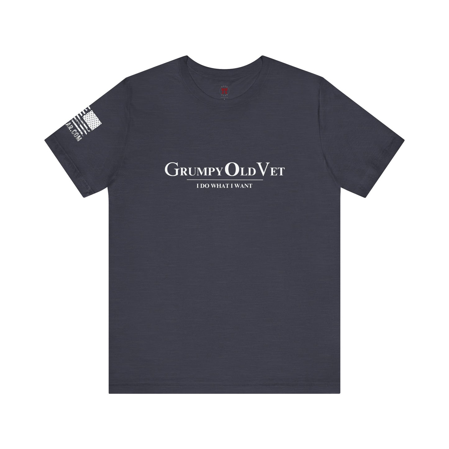 Rakkgear Grumpy Old Vet Short Sleeve Tee in Navy Blue