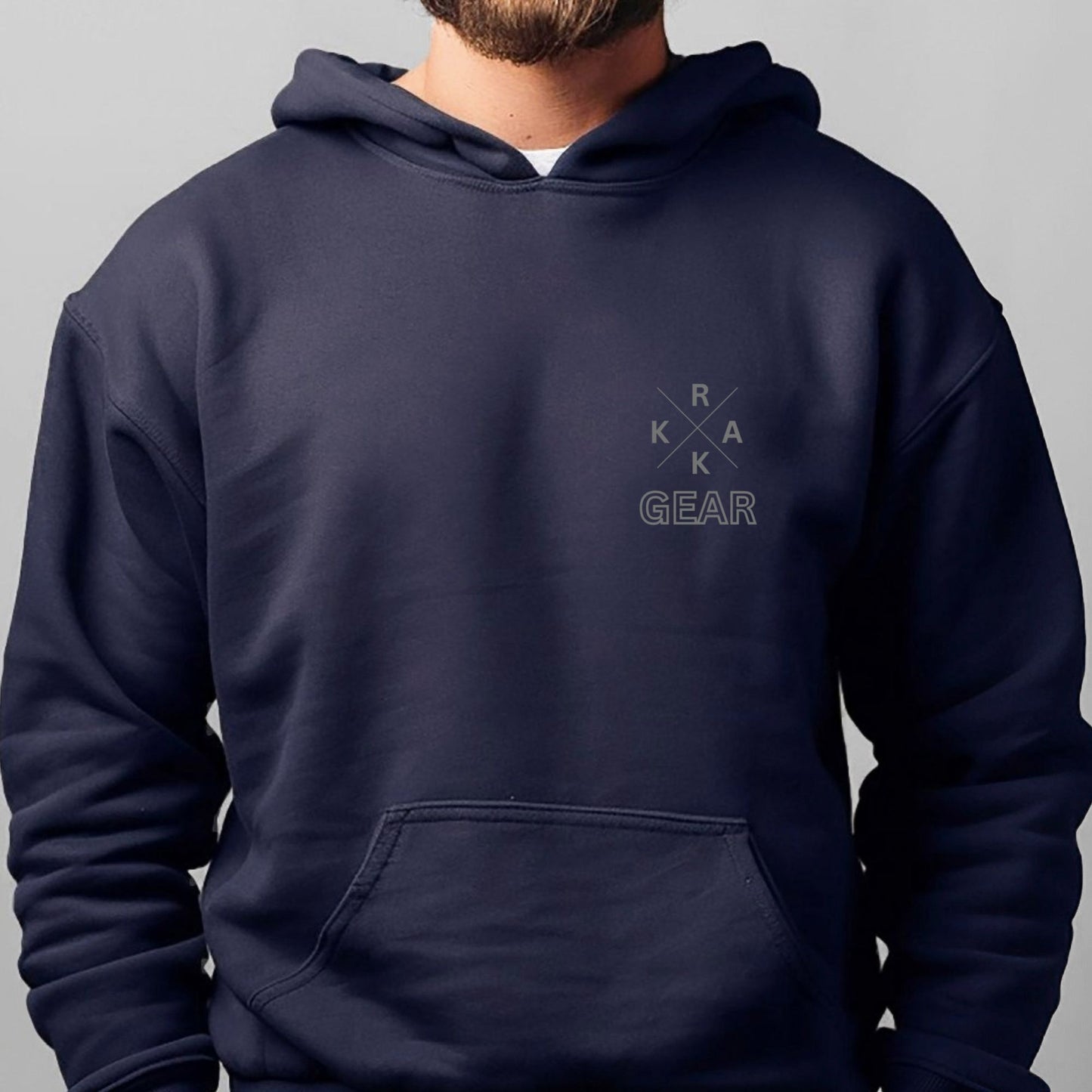 Rakkgear X Logo Harden Up Heavy Hoodie
