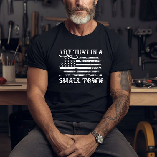 Rakkgear Try That Short Sleeve Tee in Black