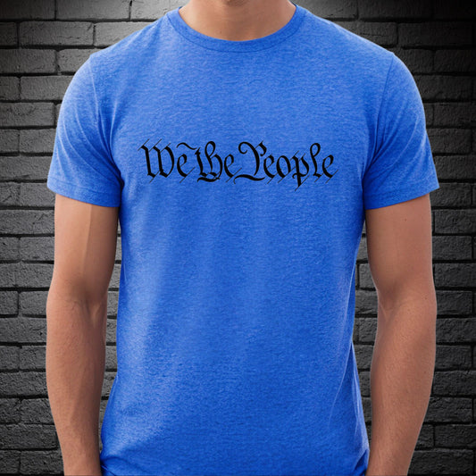 Rakkgear We The People Short Sleeve Tee in blue