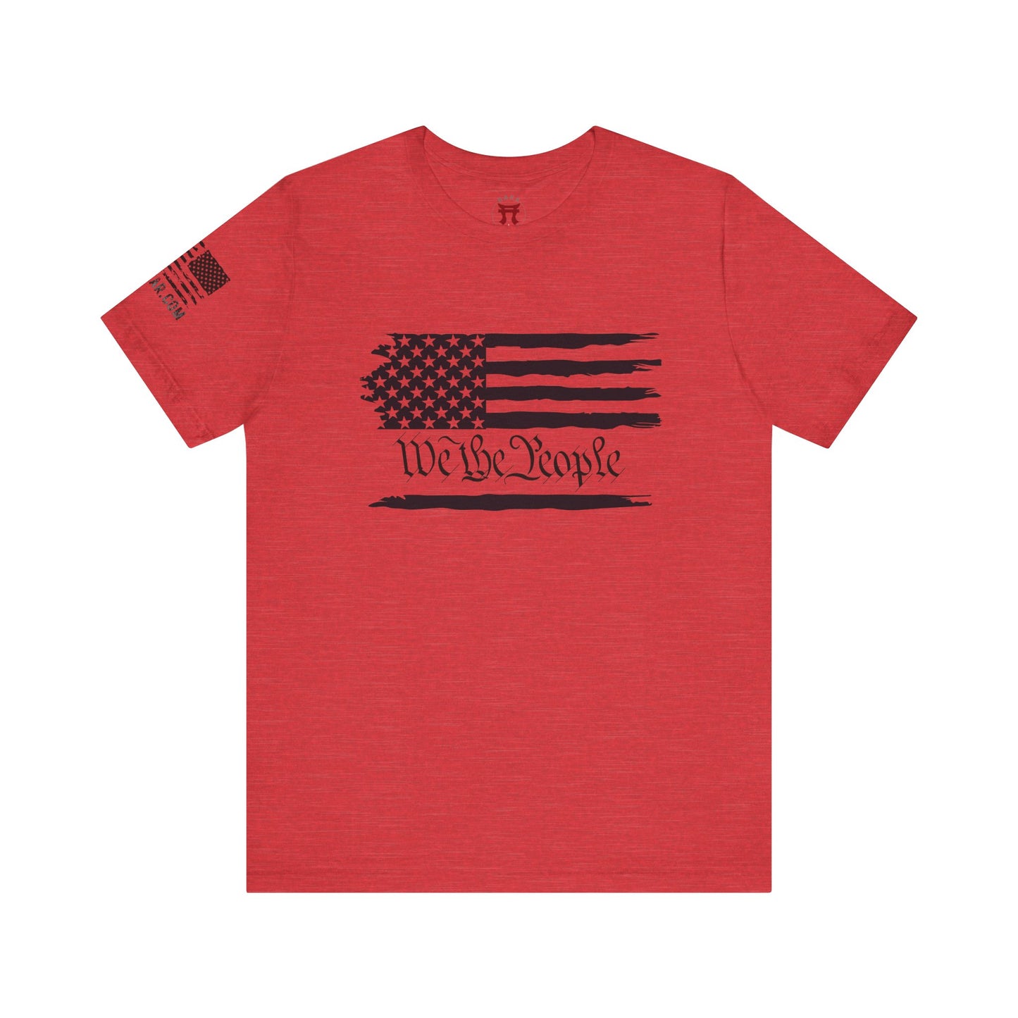Rakkgear Flag We The People Short Sleeve Tee in Red