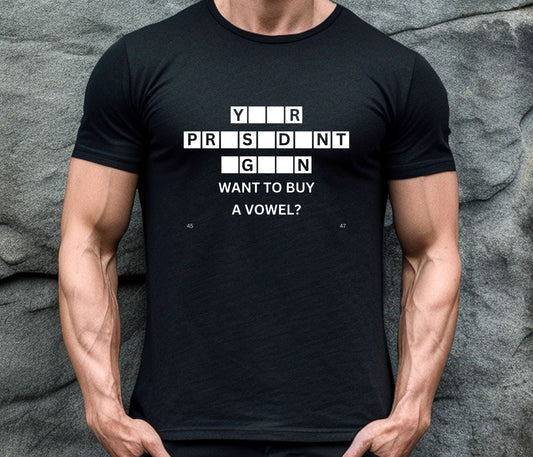 Rakkgear Your President Again Short Sleeve Tee in Black
